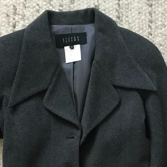 RARE VINTAGE: Atsuro Tayama wool felt blazer - Picture 8 of 10